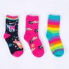 Socks Sock It To Me Kids Socks | Space Cats Kid'S Crew 3 Pack