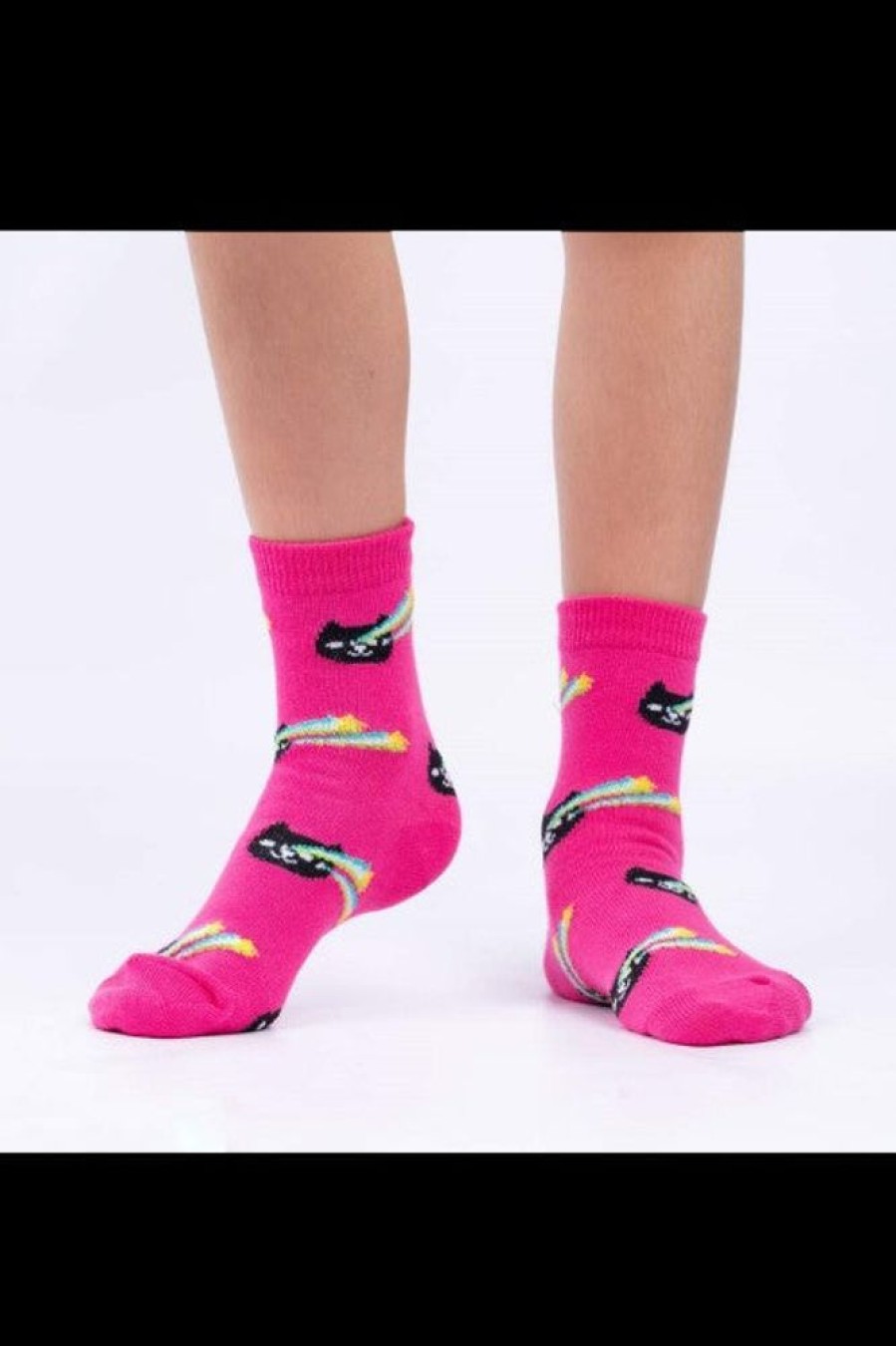 Socks Sock It To Me Kids Socks | Space Cats Kid'S Crew 3 Pack