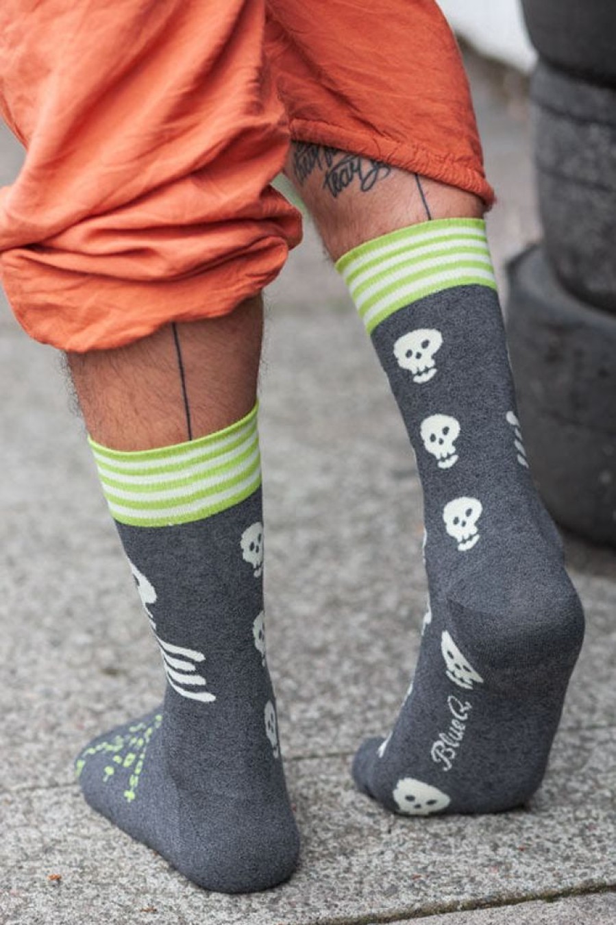 Socks BlueQ Crew Socks | I Almost Died Crew