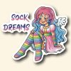 Accessories Sock Dreams Stickers & Magnets | Candy Angel Sticker