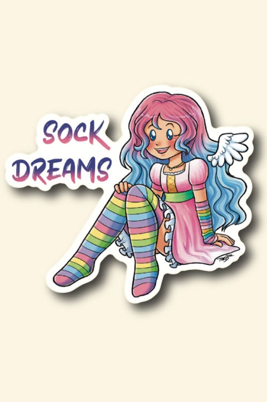 Accessories Sock Dreams Stickers & Magnets | Candy Angel Sticker