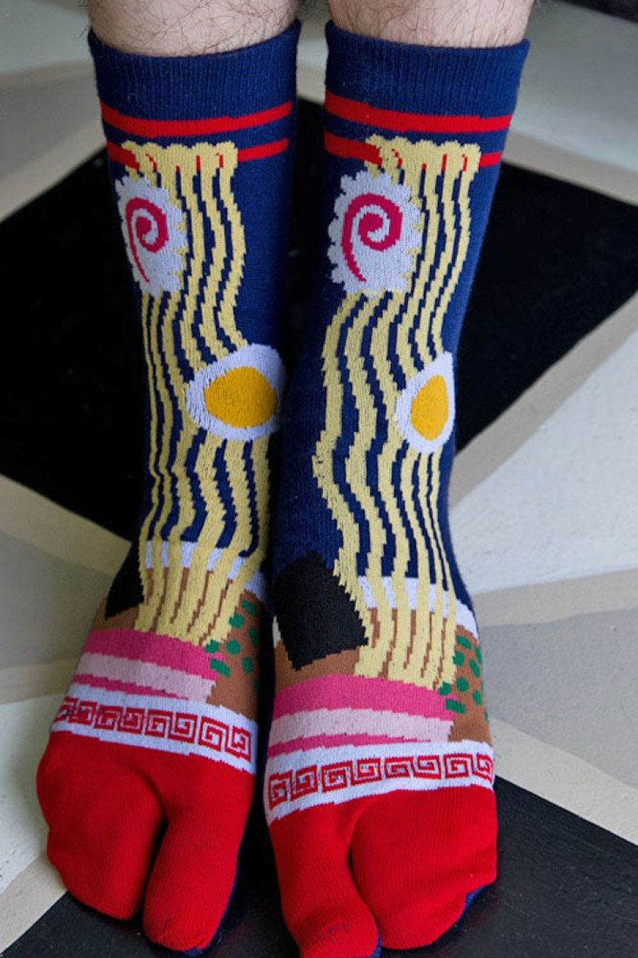 Socks Tabbisocks Crew Socks | Ramen Tabi Socks