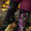 Socks Ozone Crew Socks | Bioluminescent Spores Crew