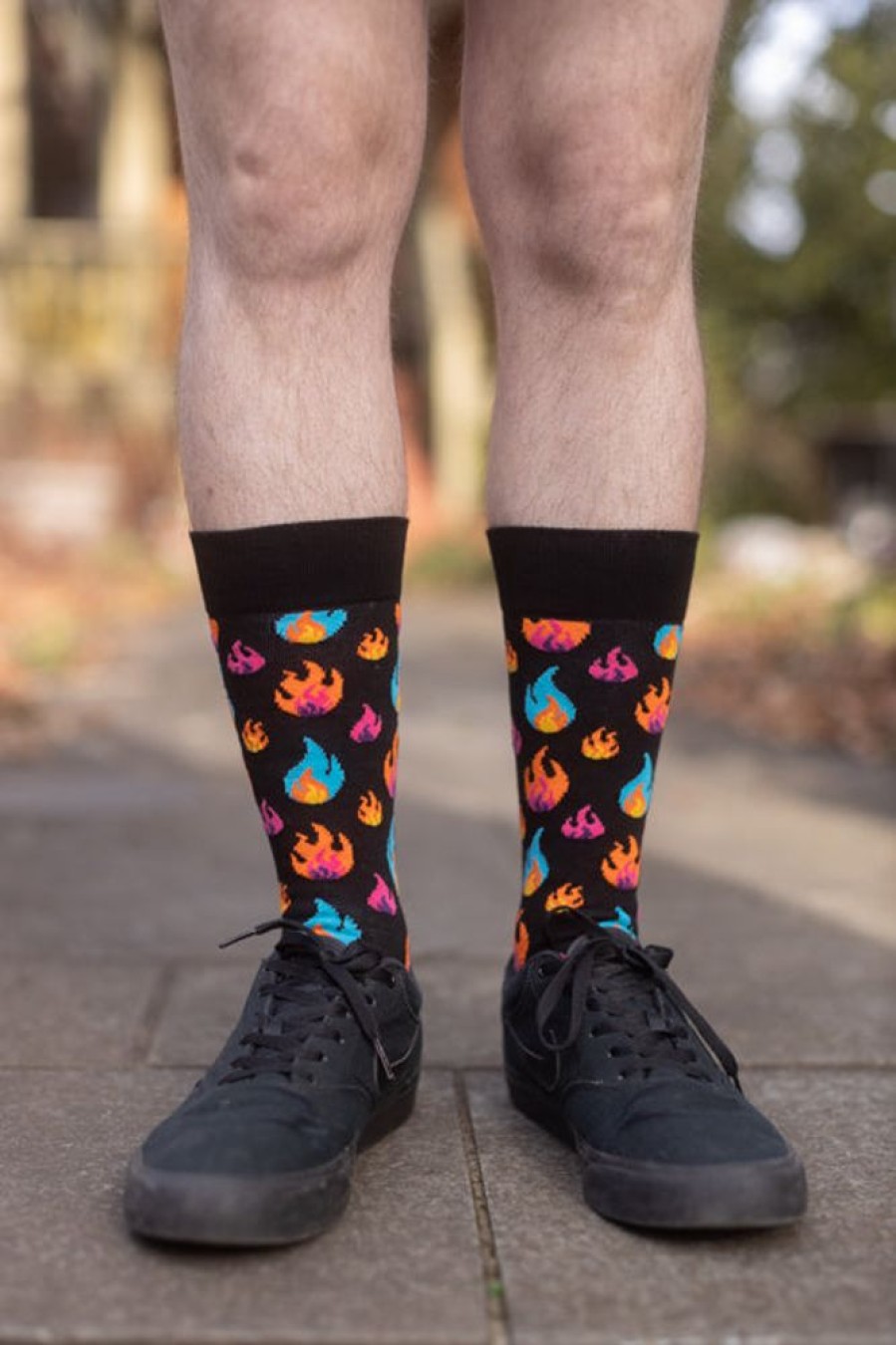 Socks Happy Socks Midcalves | Flames Crew