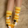 Socks Sock It To Me Crew Socks | Bee Cozy Slipper Socks