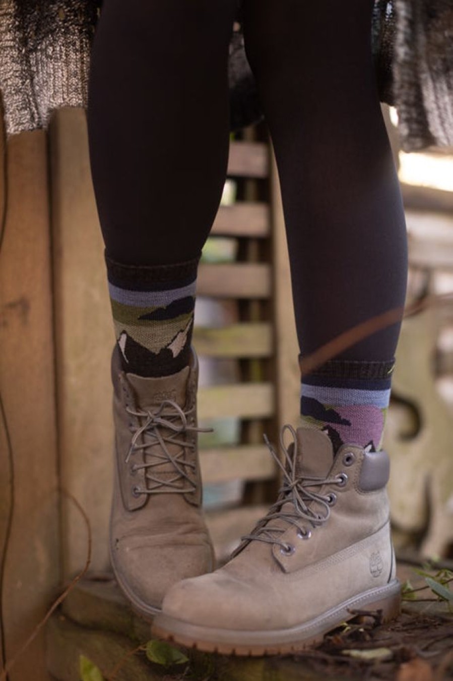 Socks Darn Tough Crew Socks | Sunset Ledge Hiking Micro Crew