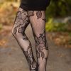 Tights & Leggings Killer Legs Fishnet Tights | Florals In Bloom Net Tights