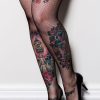 Socks Kix'ies Stockings | Sam Fishnet Thigh High With Stay-Up Top