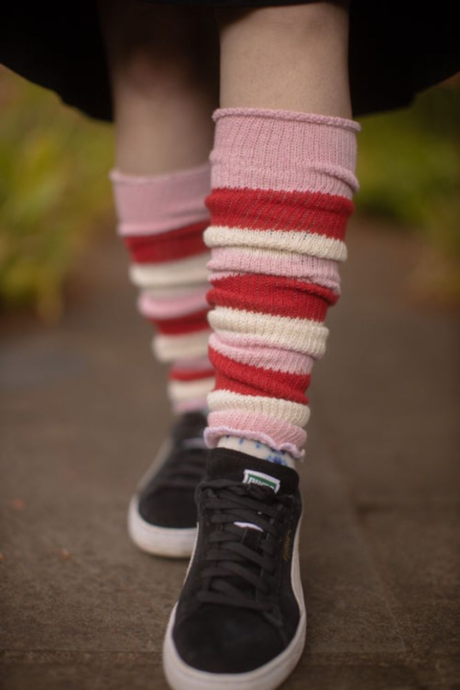 Accessories DreaM Stockings Arm Warmers | Strawberry Shortcake Stripes Warmers