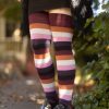 Plus Size Dreamer Socks Plus Size Thigh Highs | Oops! Extraordinary Pride Thigh High Socks - Lesbian