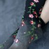 Socks Ozone Crew Socks | Tibetan Flower Crew