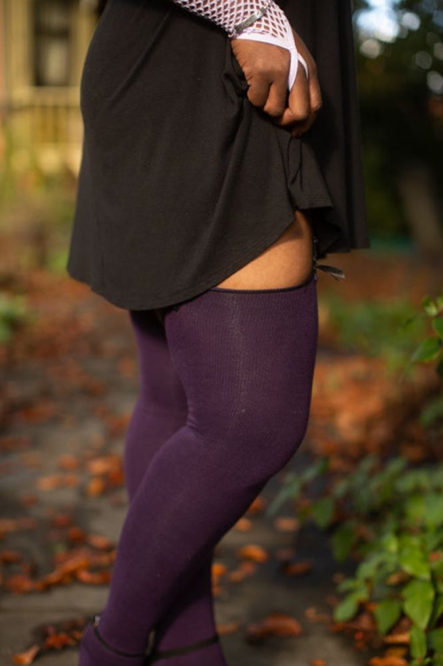 Socks Dreamer Socks Thigh Highs | Extraordinary Roll Top Thigh High